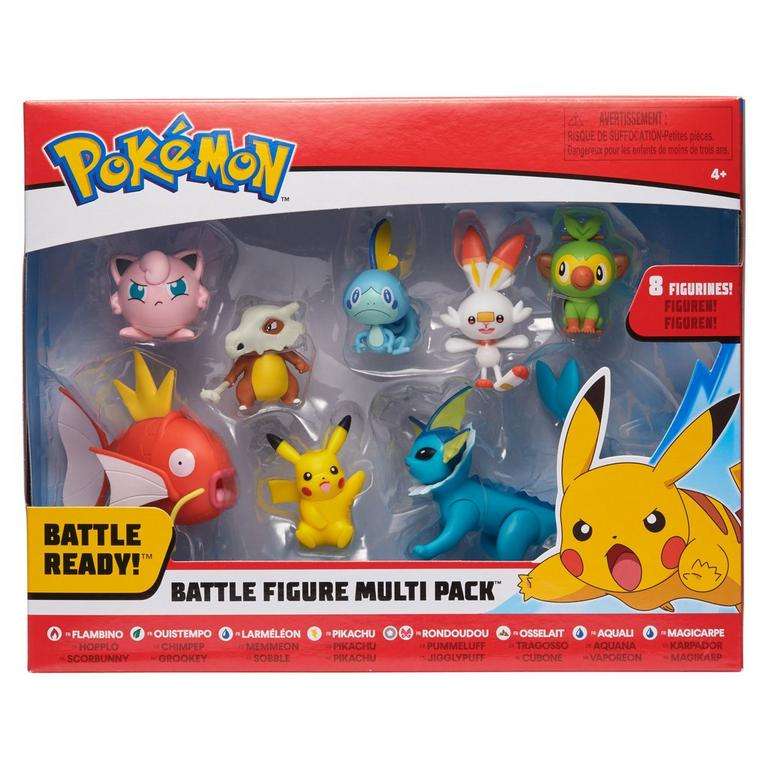 Pokemon 2 inch Battle Figures 8 Pack