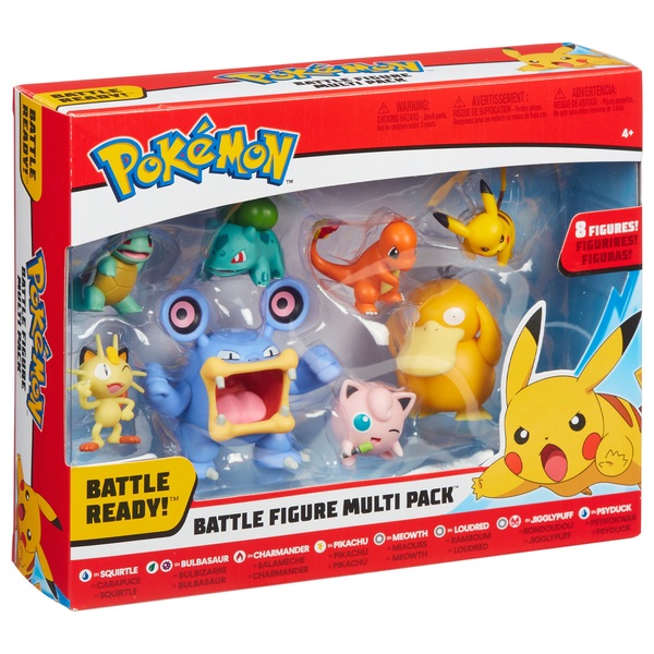 Pokémon Battle 8 Figure Multi
