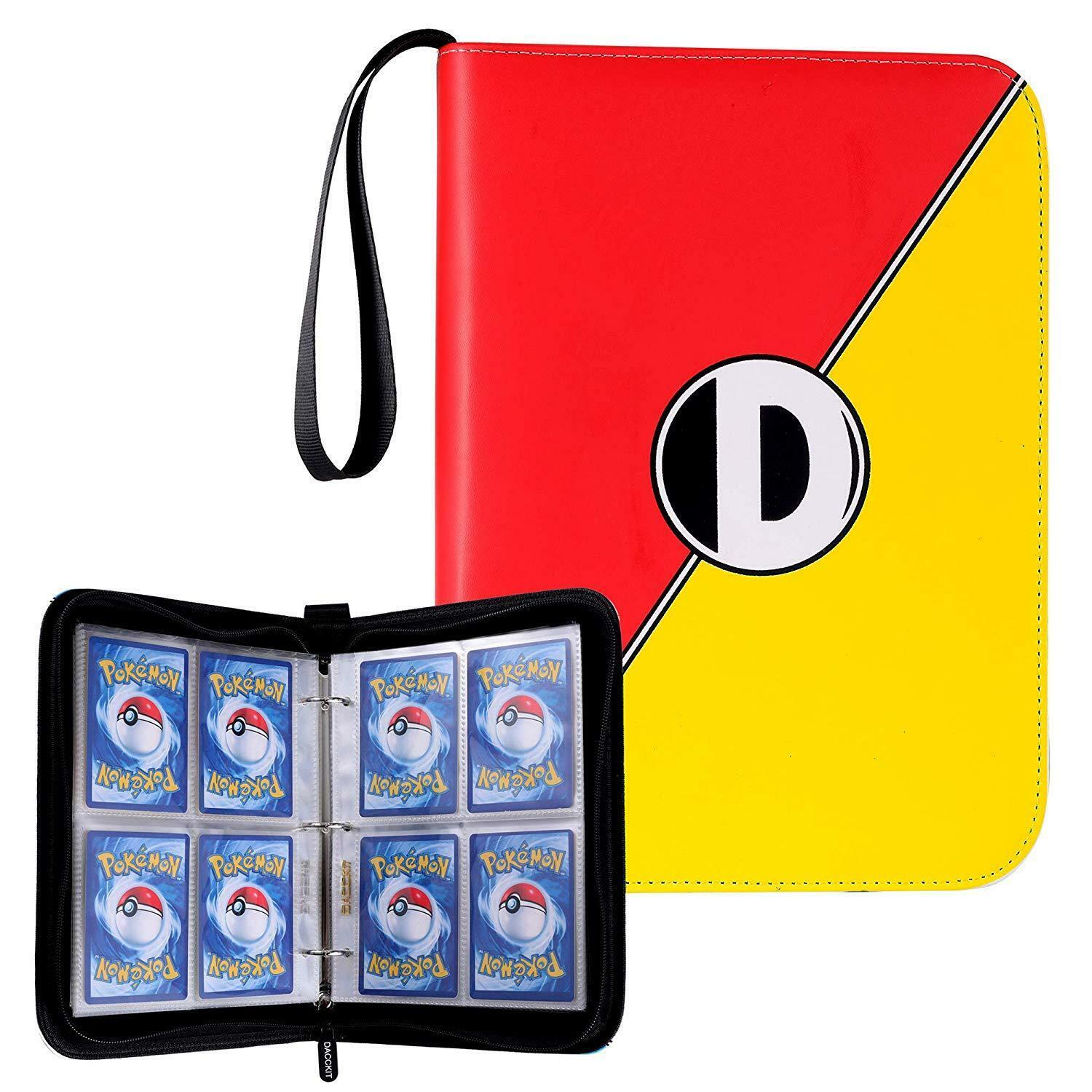Pokemon Card Book Holder Binder Album Collection Pocket Case Hold 400 ...