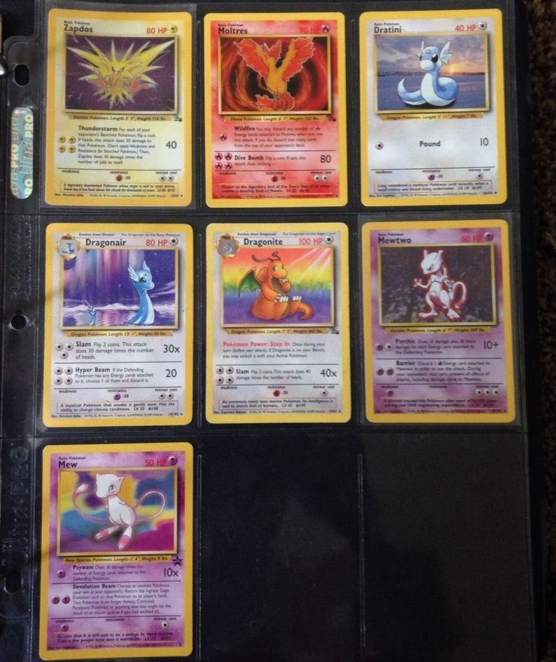 Pokemon Cards Complete Set ALL 151 / 150 Original Cards