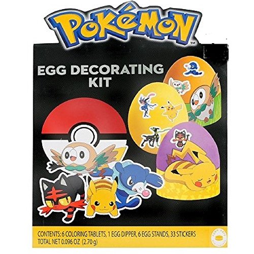 Pokemon Egg Decorating Kit 2017  BabyStuffer
