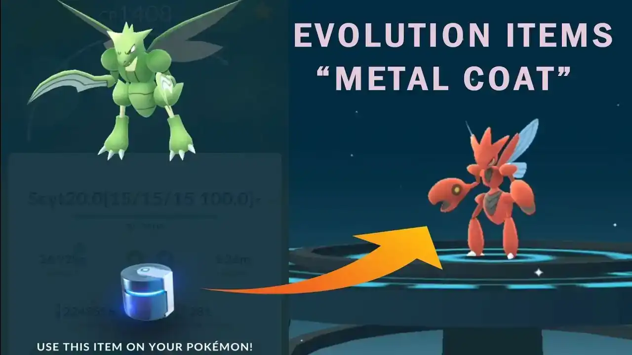 Pokemon Go Evolution Item Metal Coat for Scizor 100% IV ...