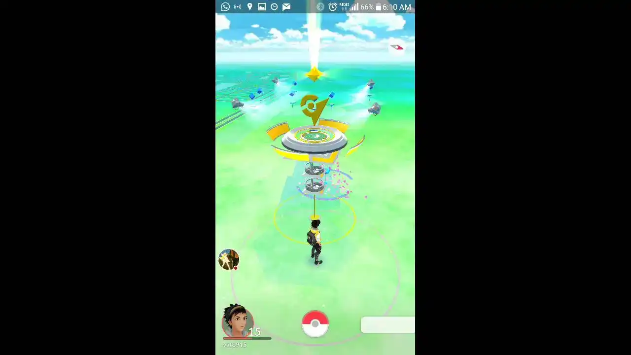 Pokemon GO: Getting kicked out of Gym fight