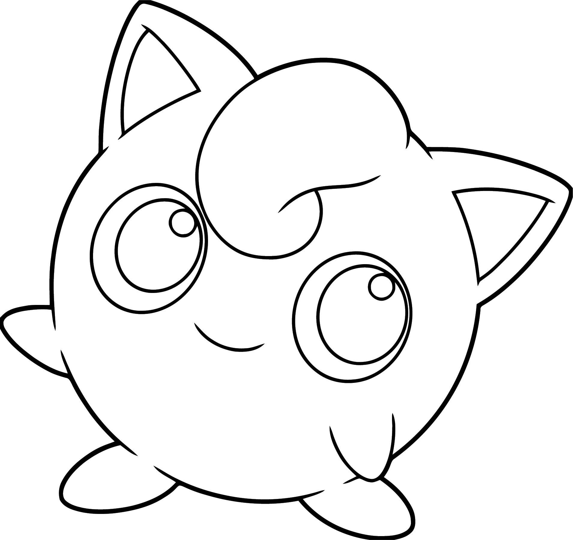 Pokemon go jigglypuff coloring sheets for kids in 2021