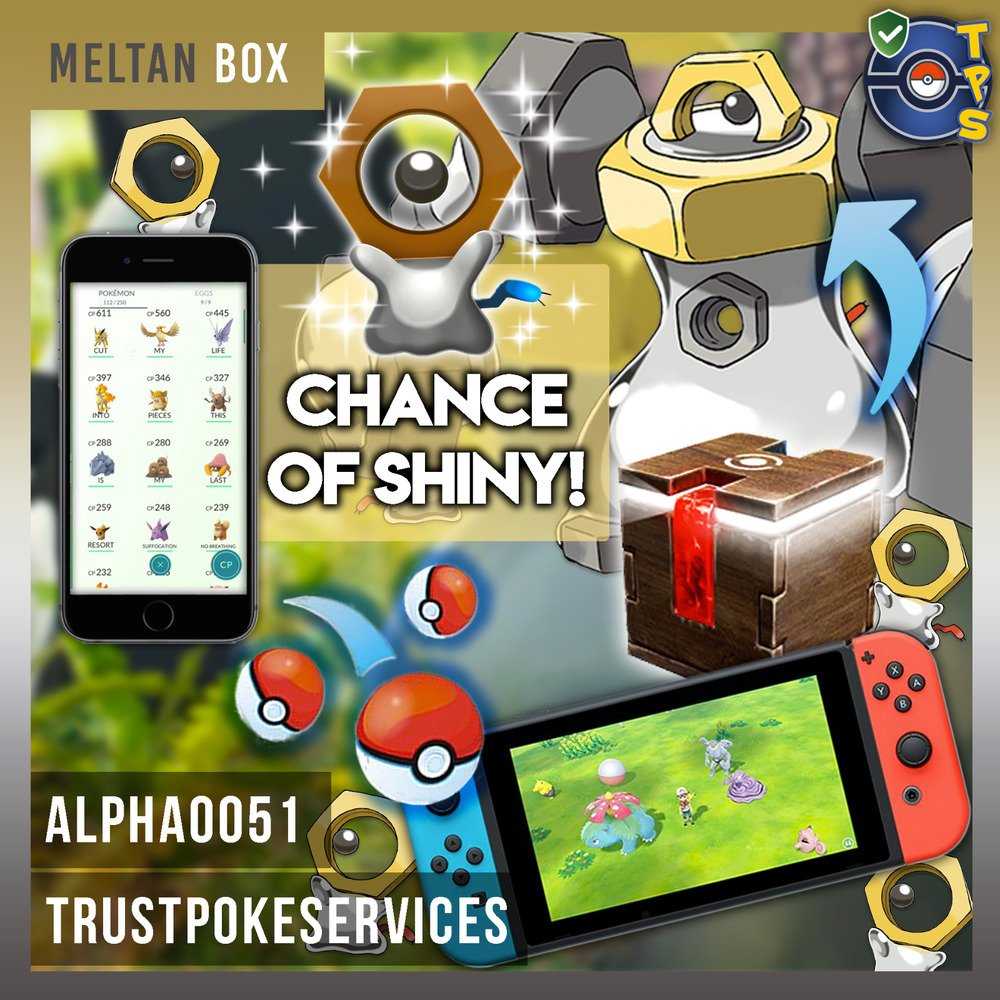 Pokemon Go Meltan Box