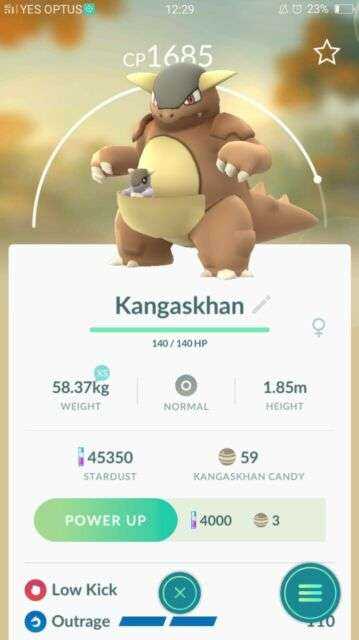 pokemon go regional kangaskhan catching service for sale online