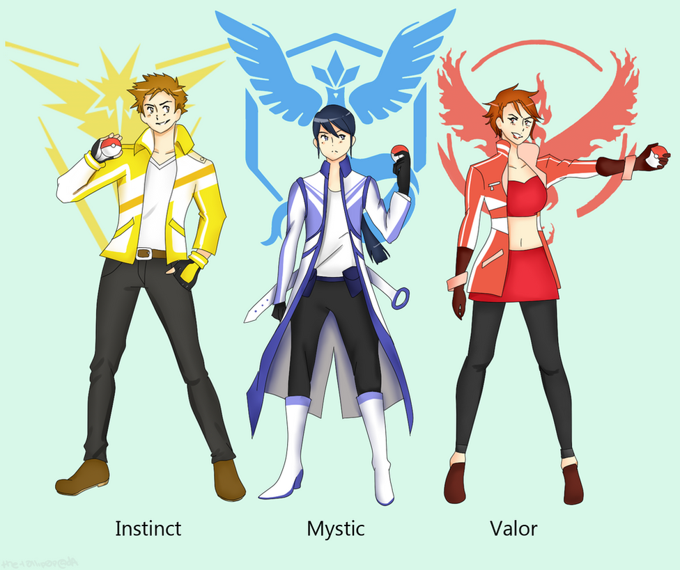 [Pokemon GO] Team Leaders by THE