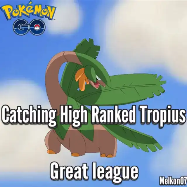 Pokemon Go Tropius PVP Rank 1