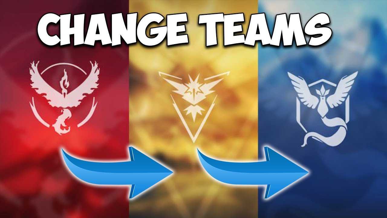 Pokemon GO YOU CAN CHANGE YOUR TEAM! (How to Change Teams ...