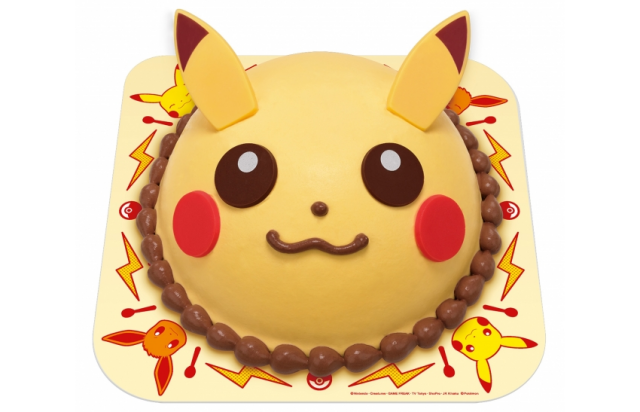 Pokemon ice cream cakes and Pikachu