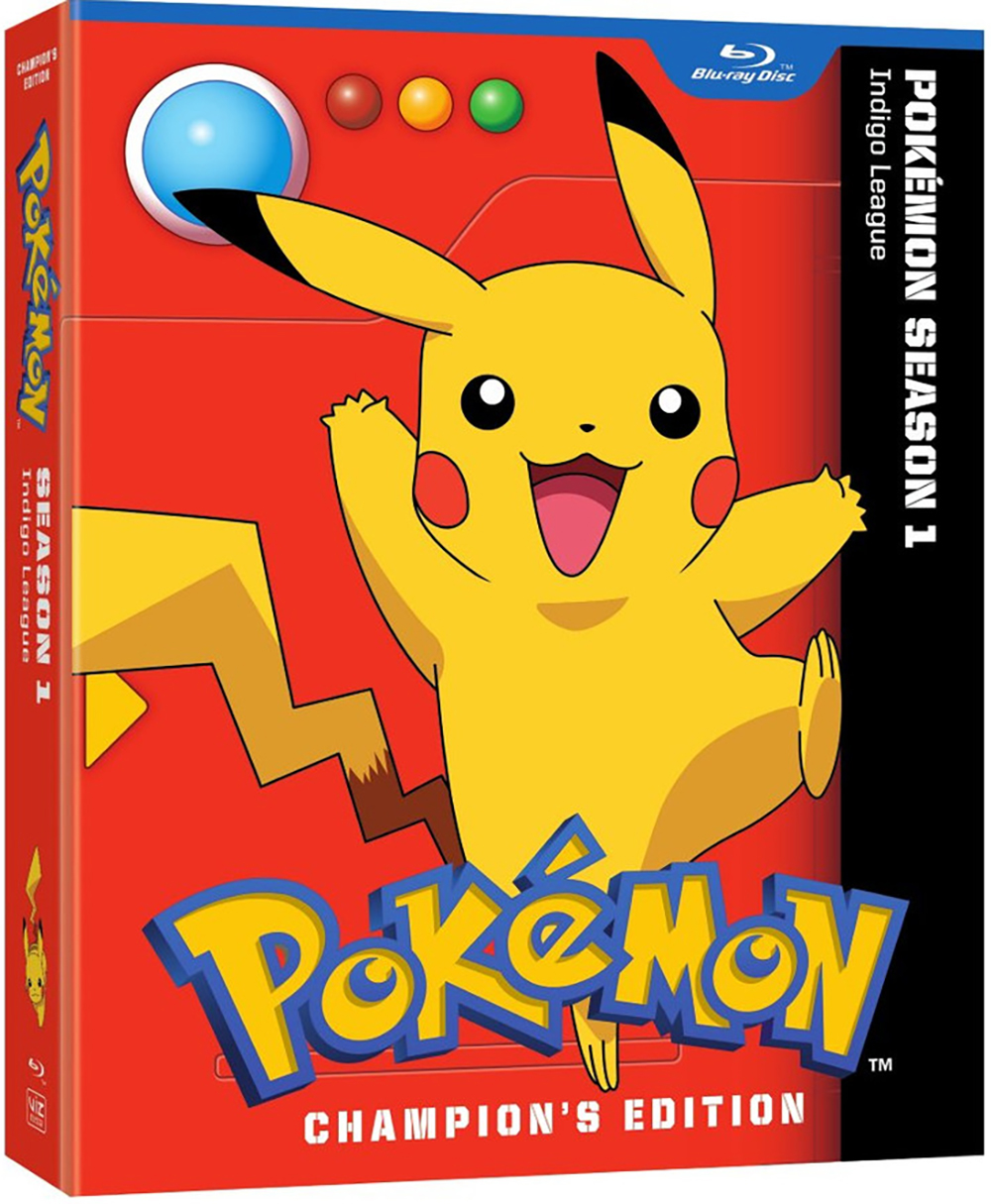 Pokemon Indigo League Season 1 Blu