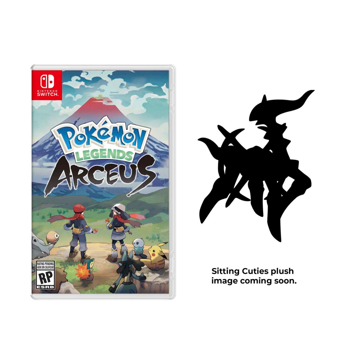 Pokémon Legends: Arceus preorders come with an Arceus Sitting Cuties ...
