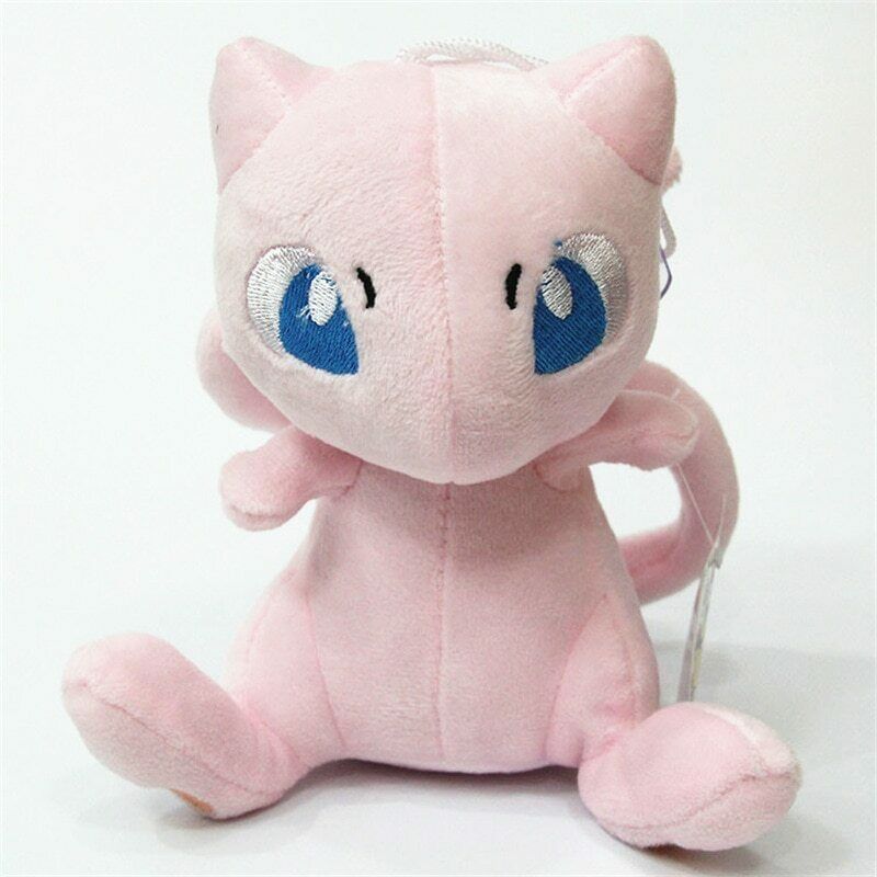 Pokemon Mew Pink Cat Plush Toy Soft Stuffed Animal Figure Doll Gifts Go ...