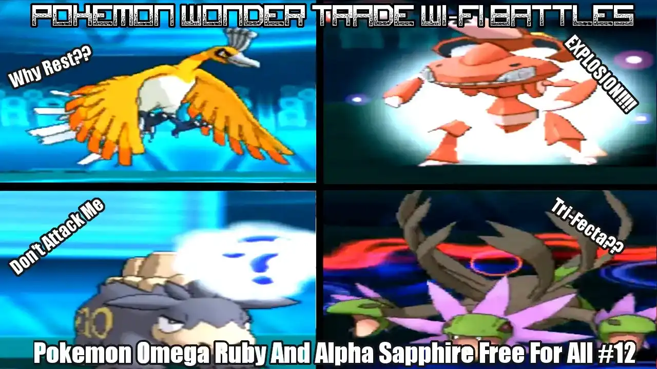 Pokemon Omega Ruby And Alpha Sapphire Wonder Trade Wi