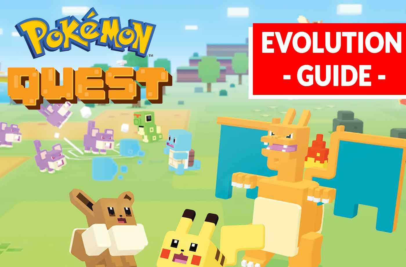 Pokemon Quest how to evolve your Pokemon like Pikachu (the ...