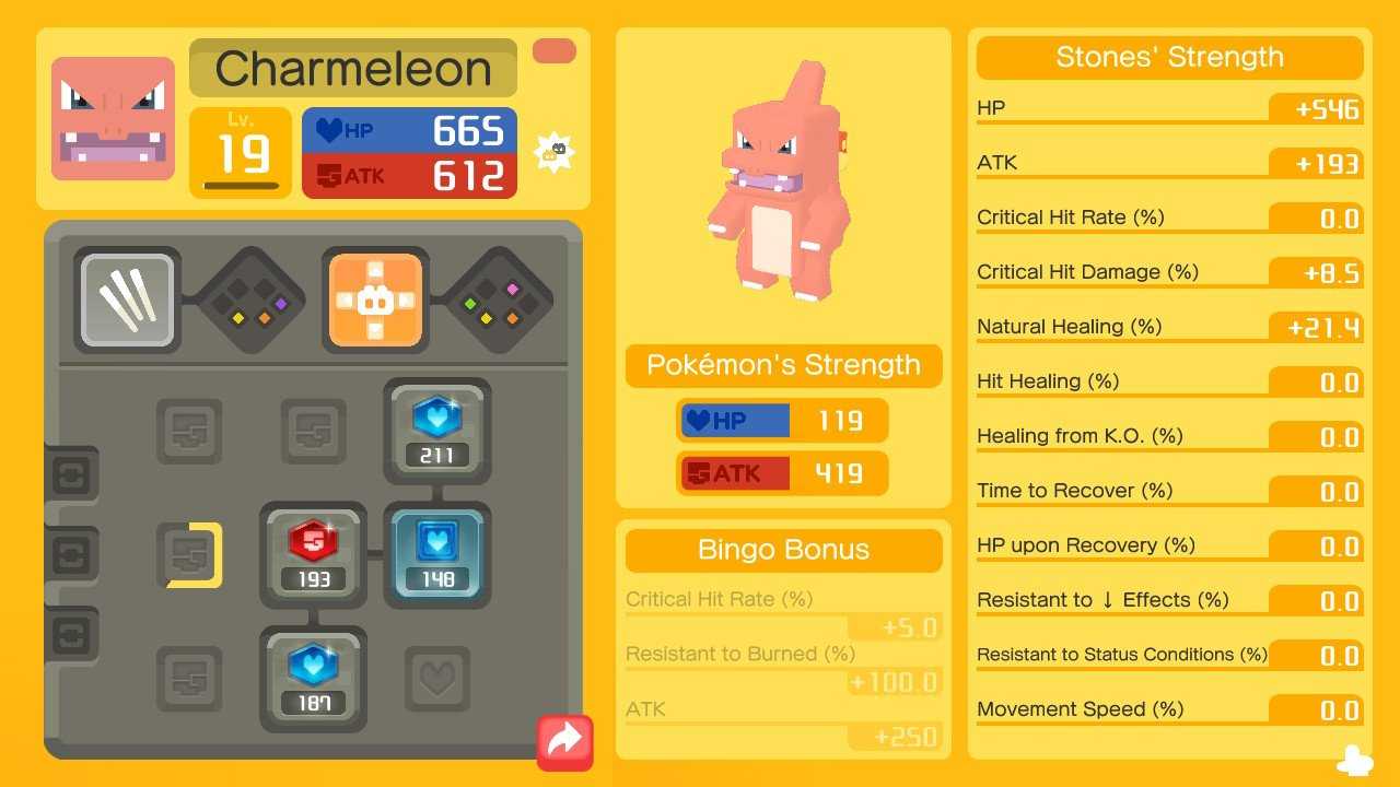 Pokémon Quest Power, Stats, and Leveling Guide