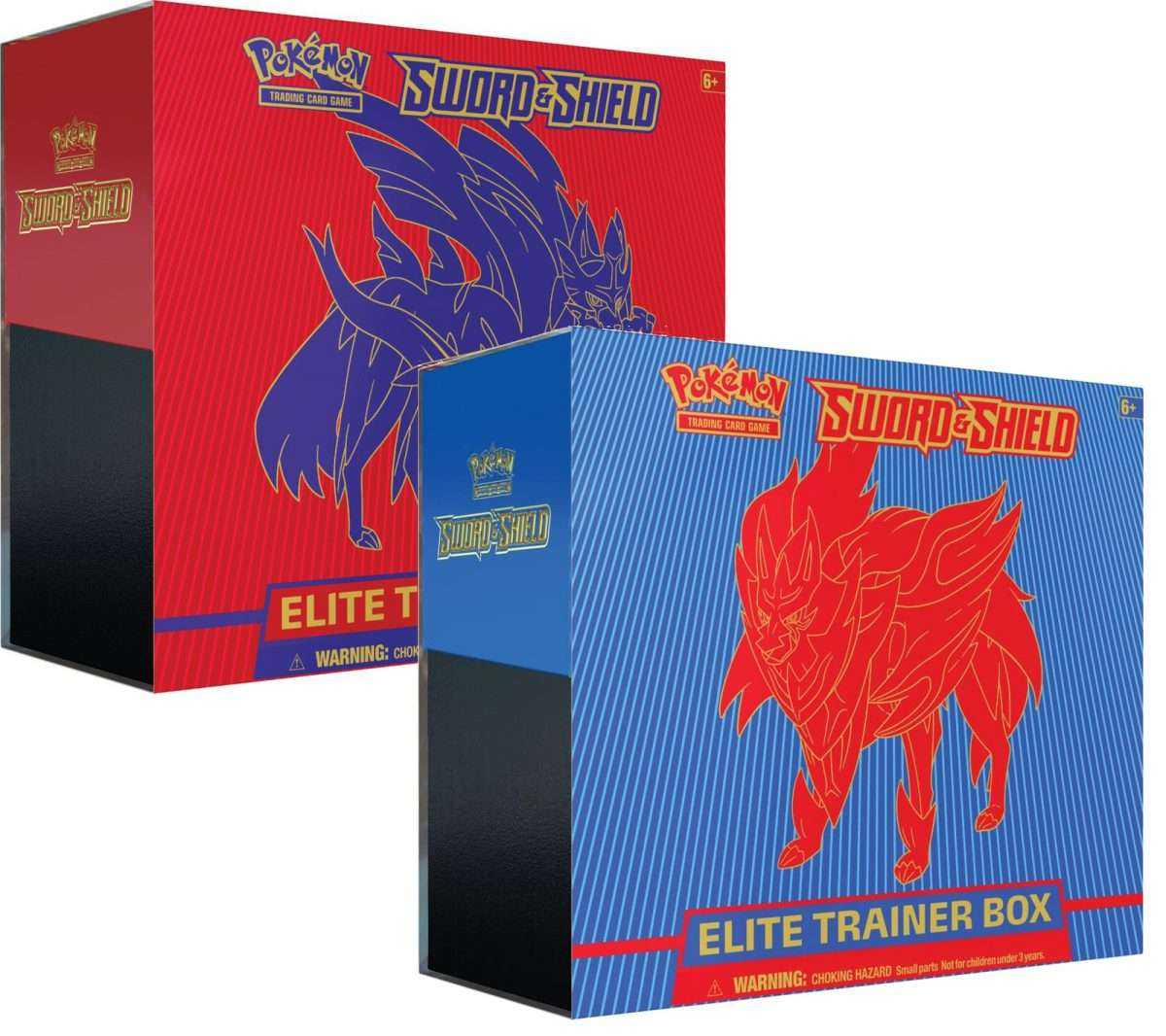 Pokemon Sword &  Shield Elite Trainer Box Twin Pack