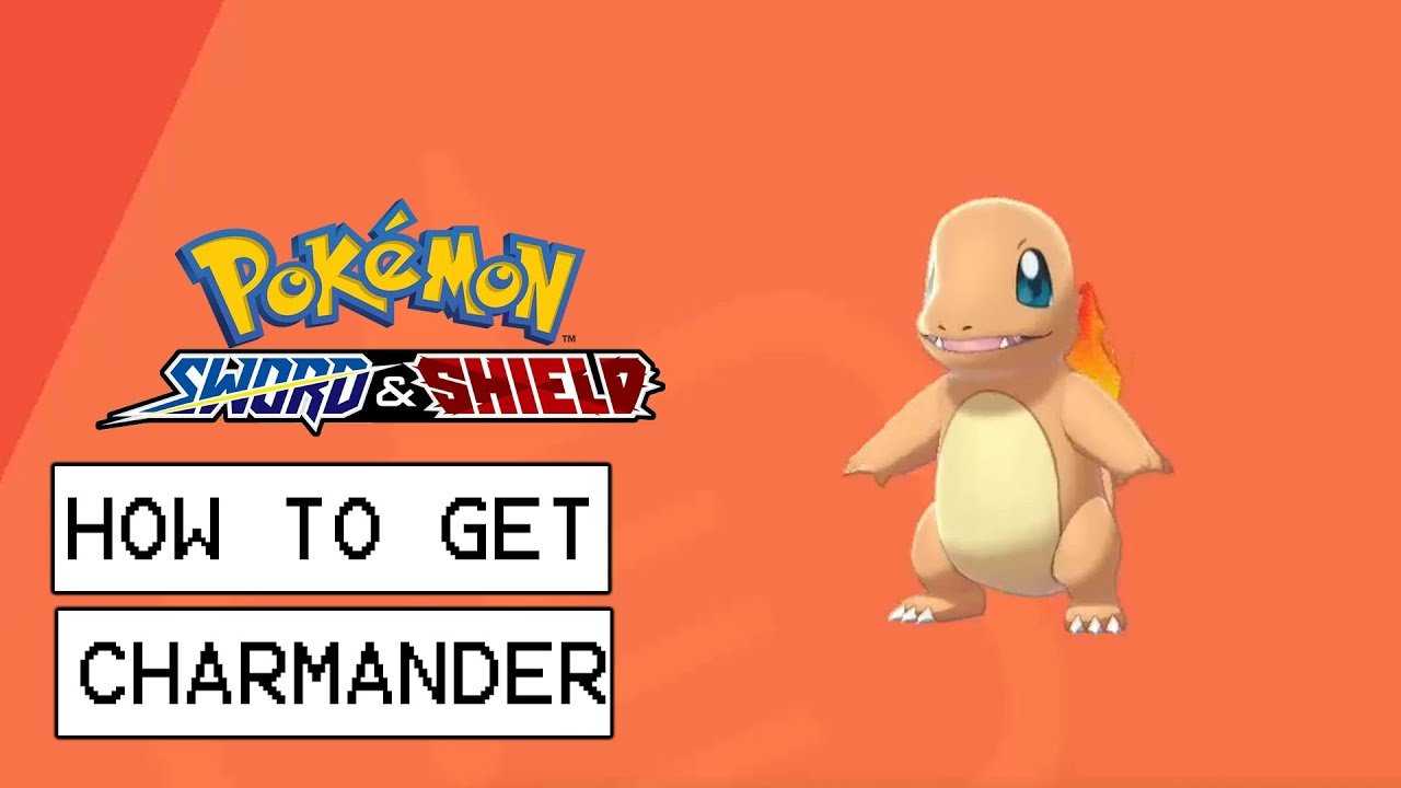 Pokemon Sword &  Shield How To Get Charmander