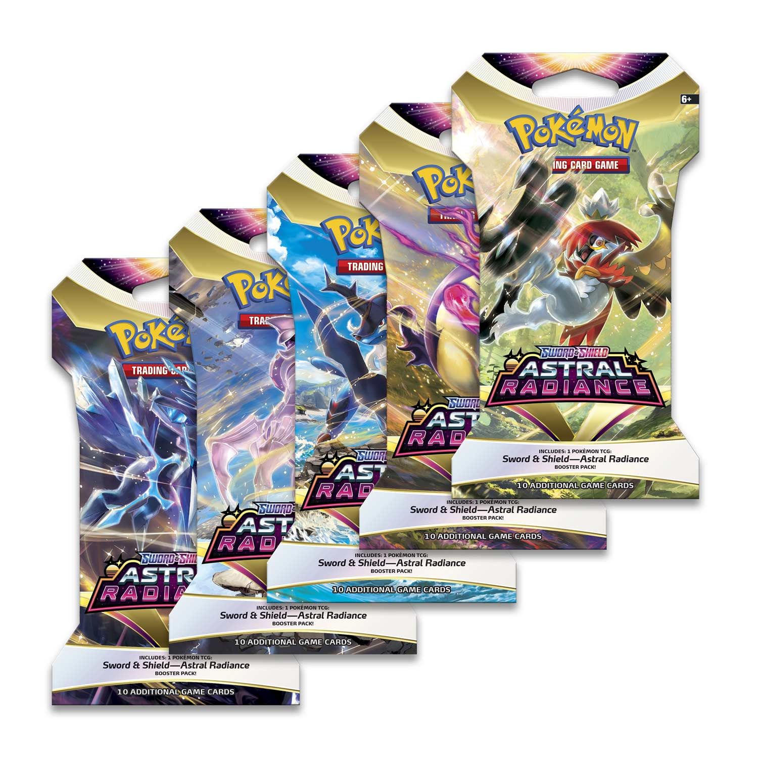Pokémon TCG: Astral Radiance Sleeved Boosters