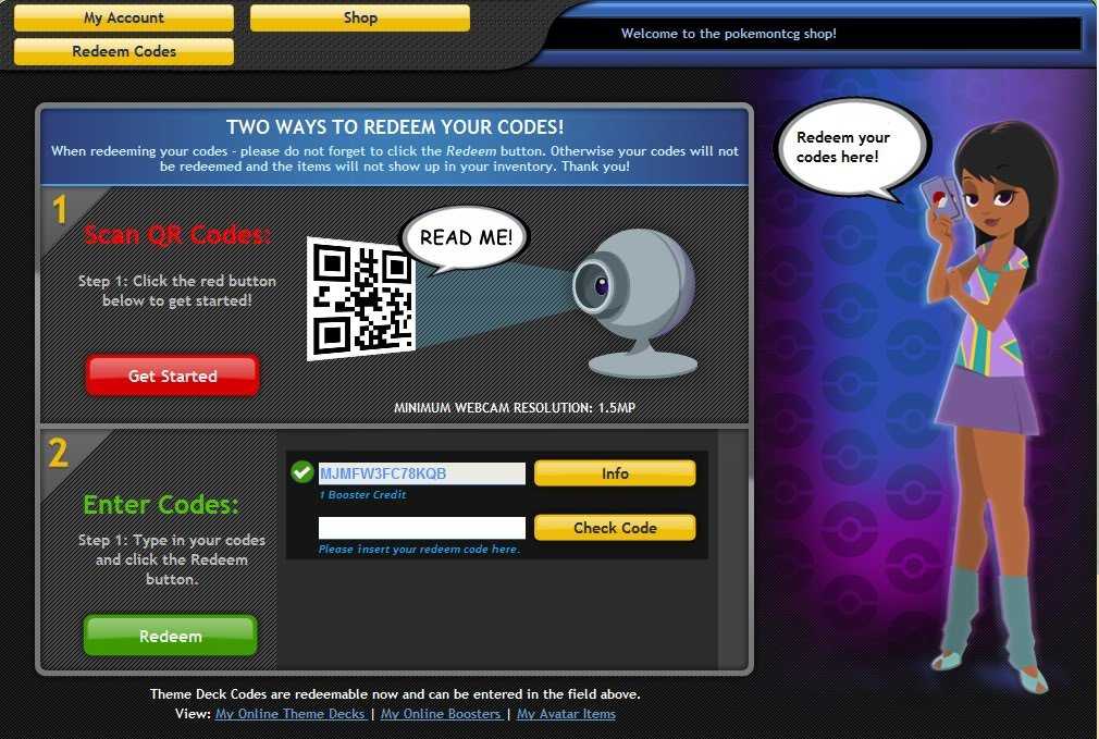 Pokemon TCG Online How to Redeem Booster Codes