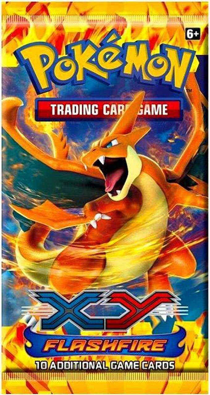 Pokemon Trading Card Game XY Flashfire Booster Pack ...