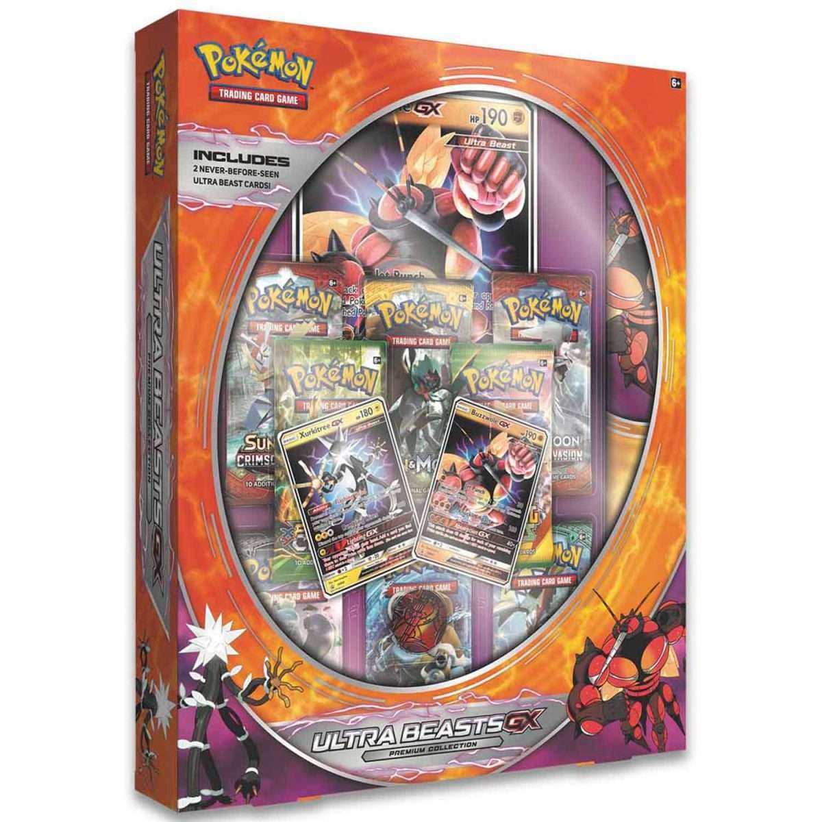 Pokémon Ultra Beasts GX Premium Collection Box (Buzzwole &  Xurkitree ...