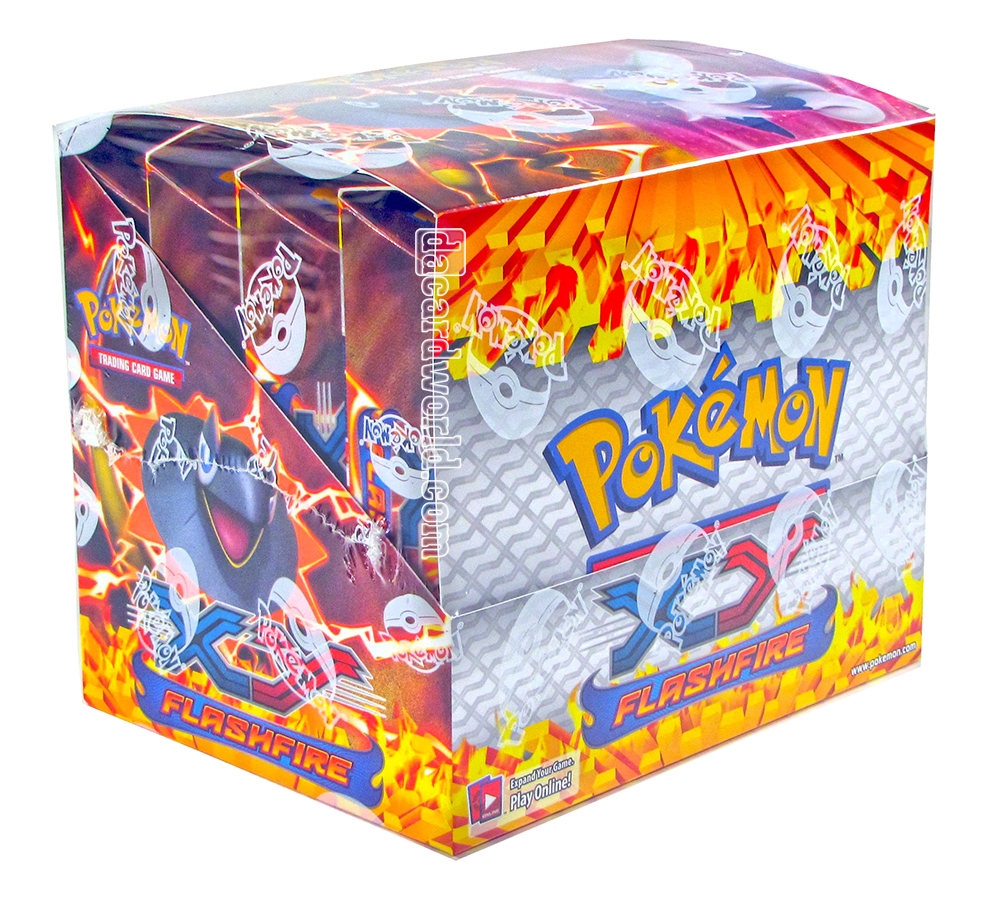 Pokemon XY Flashfire Theme Deck Box