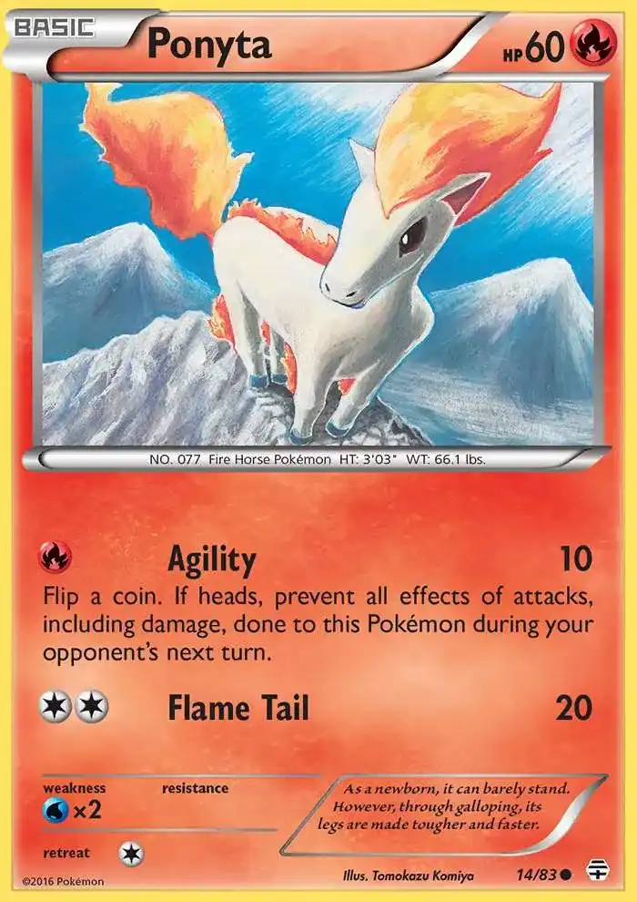 Ponyta Generations Card Price How much it