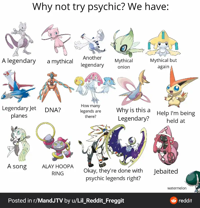 Psychic type is nice : pokemon