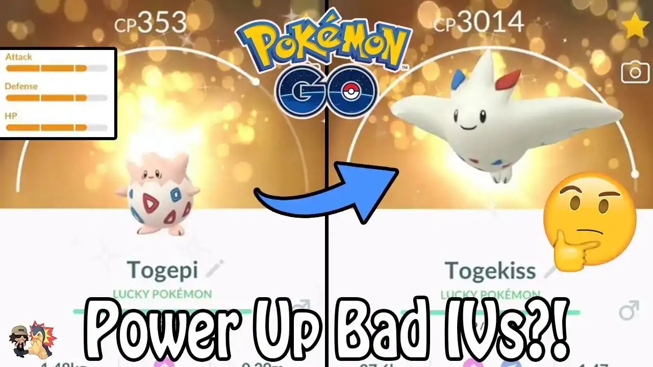 Should You Power Up Lucky Pokemon With Bad IVs In Pokémon ...