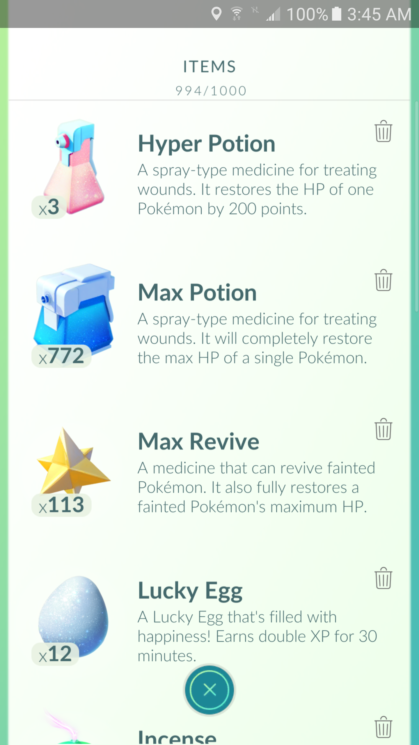 Splash Potions: How To Get More Healing Potions In Pokemon Go