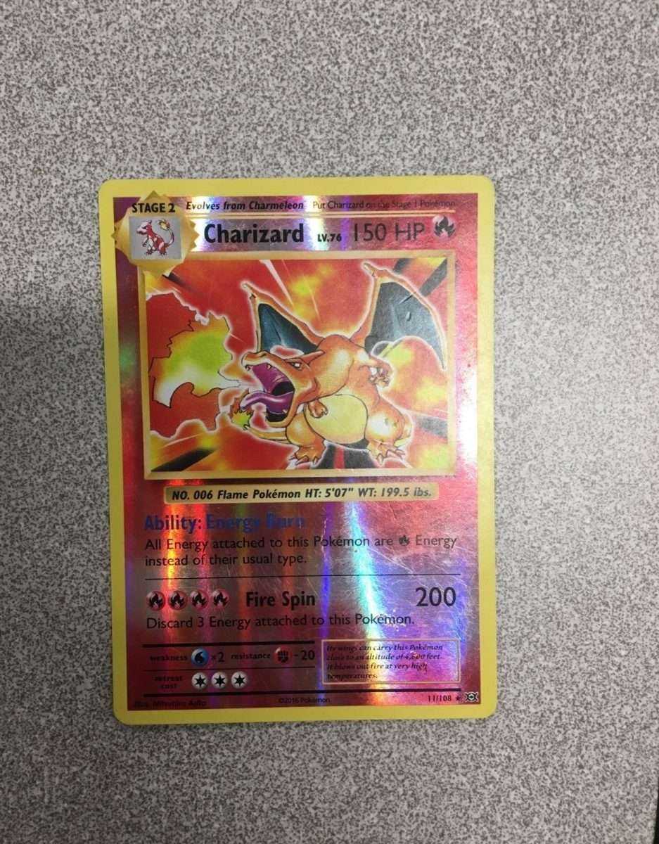 Super Rare Reverse Holo Pokémon card good condition