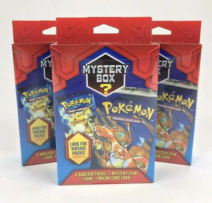 Three Packages POKEMON Mystery Box NEW Walgreens Exclusive SEALED 1:5 ...