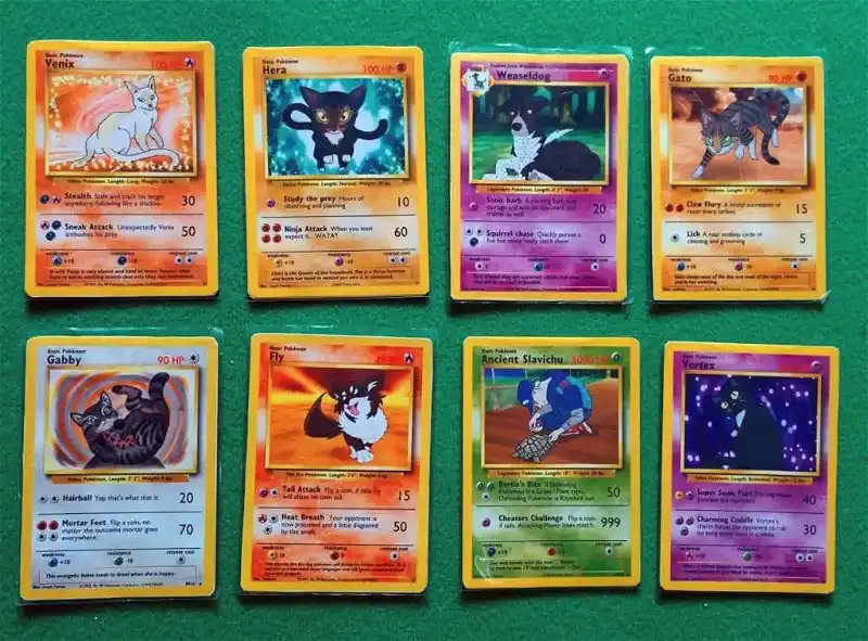 Turn Your Favorite Pet Into Custom Pokemon Cards