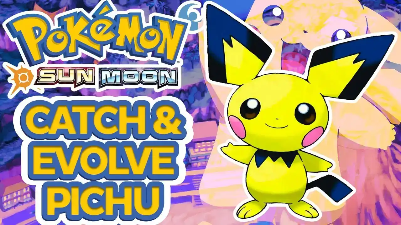 Where to catch Pichu and How to Evolve to Pikachu! Pokemon ...