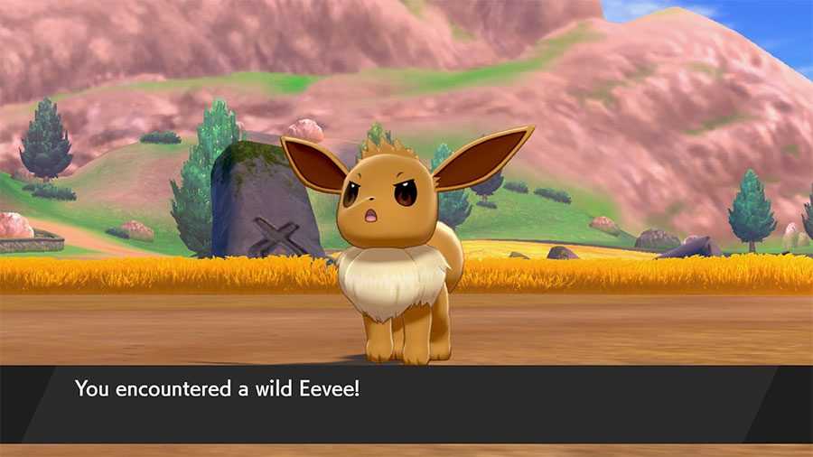 Where to find Eevee in Pokémon Sword and Shield